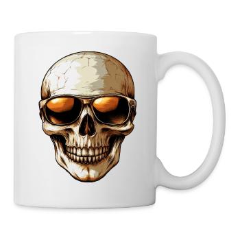 Chic skull - Mug - white - Right
