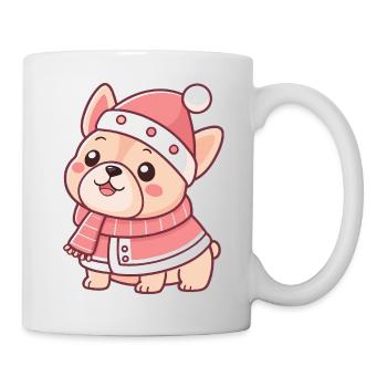 Pink Puppy Winter Chic - Mug - white - Right