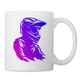 Clear Motocross Message - Mug - white - Right