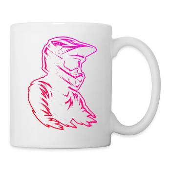 Motocross style for every occasion - Mug - white - Right