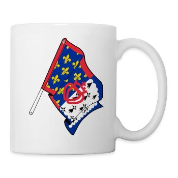 Drapeau Pays de la Loire - Mug blanc - blanc - Droite