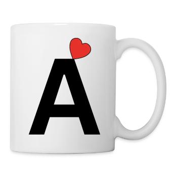 A - Tasse - Weiß - Rechts