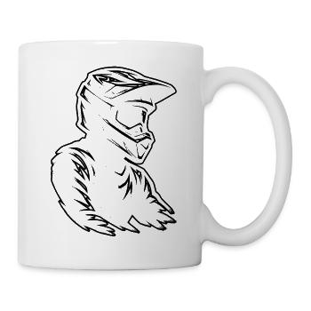Motocross Fokus pur - Tasse - Weiß - Rechts