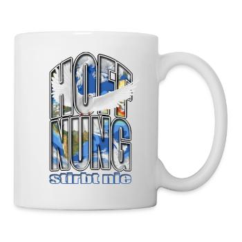 World Map Dove Hope Never Dies - Mug - white - Right