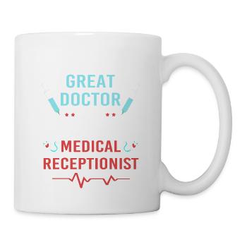 Receptionist Medicine Receptionist - Mug - white - Right