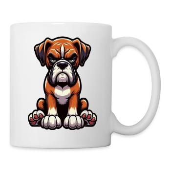 Boxer Boxer Porte-boxeurs Boxer Chien Boxer Propriétaire de boxer Fan boxer - Mug blanc - blanc - Droite