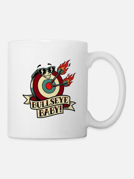 Bullseye Baby - Tasse - Weiß