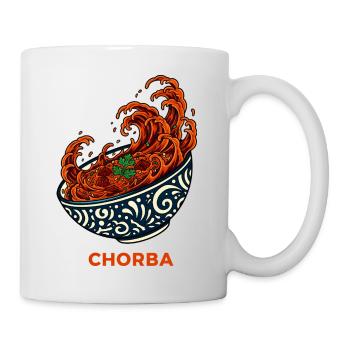 Dynamische Chorba-Suppenschüssel - Tasse - Weiß - Rechts