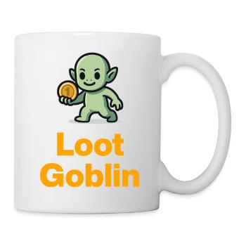 Loot Goblin in Grind Mode - Mug - white - Right