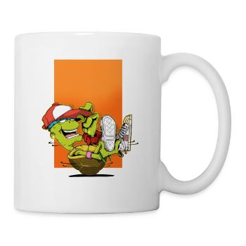 Breakdance B-Boy Streetdance Design Hip Hop Dance - Tasse - Weiß - Rechts