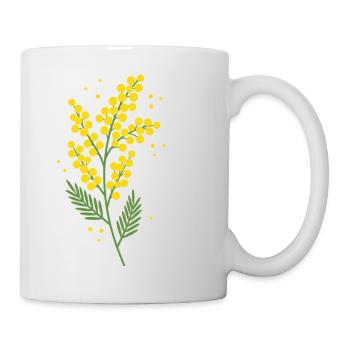 Chère Maman Fleurs - Mug blanc - blanc - Droite