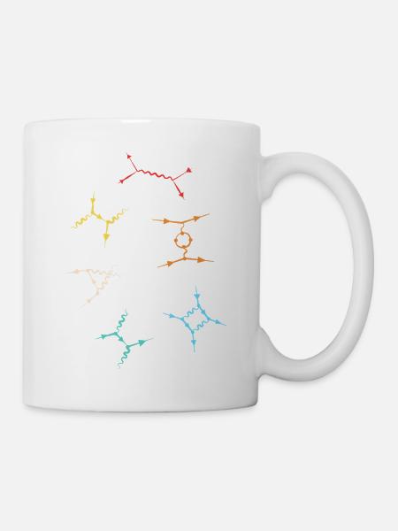 Quantenphysik Quanten Physik Quantensprung - Tasse - Weiß