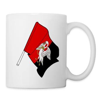 Drapeau du Buckinghamshire - Mug blanc - blanc - Droite
