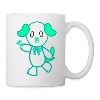 KawaiiDOGGOS - Lucky "Lucky" print - Mug - white - Right