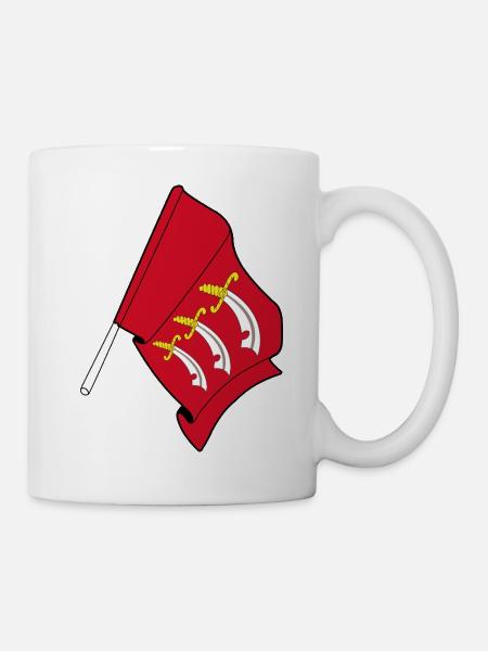 Essex-Flagge - Tasse - Weiß