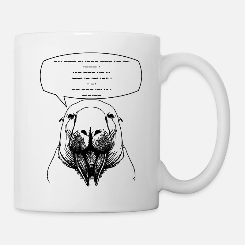 Do you speak Morse code? - Mug - white