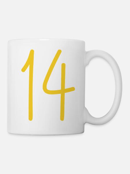 14 - Tasse - Weiß