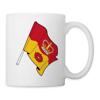 Hampshire Flag - Mug - white - Right