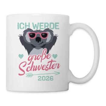 I'm going to be a big sister 2026 - Pregnancy - Mug - white - Right