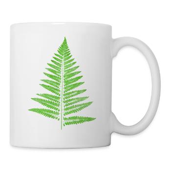 Leaf Fern - Botany Plants - Mug - white - Right