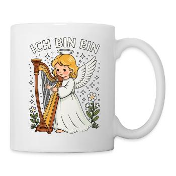 Angel Harp Costume de fille de carnaval - Mug blanc - blanc - Droite