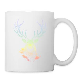 Rainbow Deer Nebula Spectrum - Mug - white - Right