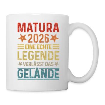 Matura 2026 A legend leaves the site - Mug - white - Right