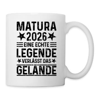 Matura 2026 A legend leaves the site - Mug - white - Right