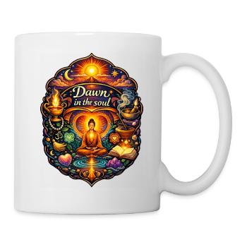 Dawn in the soul - Mug - white - Right