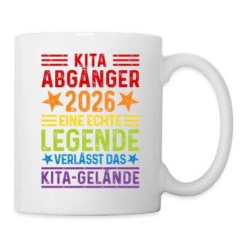 Kita Graduate 2026: Legend leaves Kita grounds - Mug - white - Right
