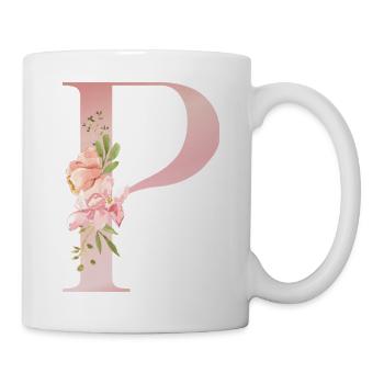 P Floral Pastel - Mug - white - Right