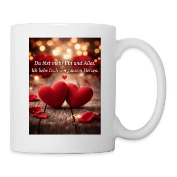 My One and All Heart of Love - Mug - white - Right