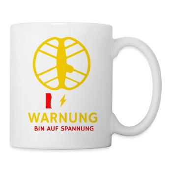 Sondeln_Low_Battery_Warning_T-chemise - Mug blanc - blanc - Droite