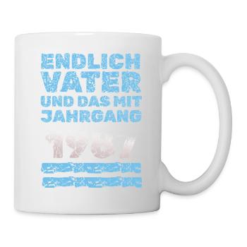 Père 1987 - Mug blanc - blanc - Droite