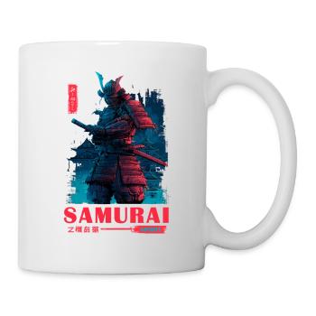 Neon-Samurai Spirit - Mug blanc - blanc - Droite