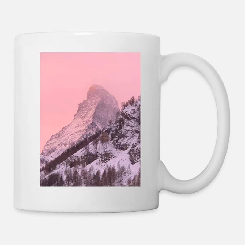 Matterhorn 3 - Tasse - Weiß