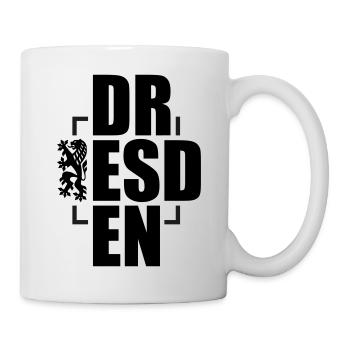 DR ESD EN - Tasse - Weiß - Rechts