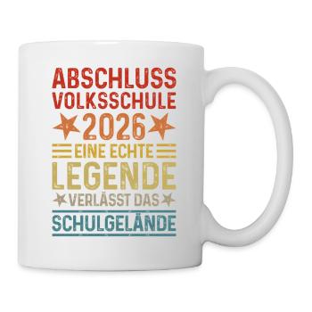 Graduation 2026 elementary school - Mug - white - Right