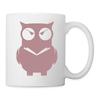 Angry Owl Minimal - Tasse - Weiß - Rechts