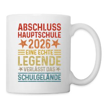 Secondary school leaving certificate 2026 - Mug - white - Right