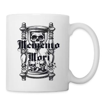 Memento Mori – Don't forget to live - Mug - white - Right