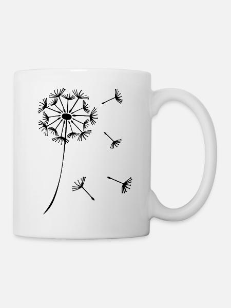 blown away Pusti Pu - Original by heavenlygoods - Mug - white