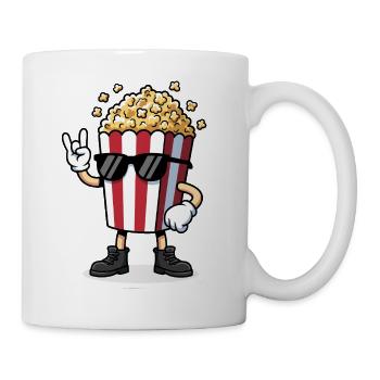 Popcorn Costume Carnival Rock Music - Mug - white - Right