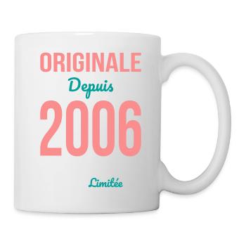 Original since 2006 – 20th anniversary - Mug - white - Right