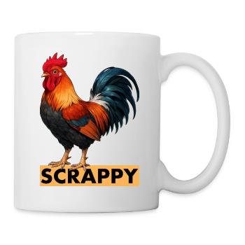 Scrappy Rooster Speranza funny Gaming Community - Mug - white - Right