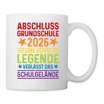Graduation 2026 Primary School Legend School Grounds - Mug - white - Right