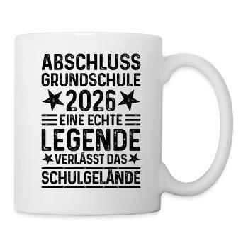 Primary School Graduation 2026 Legend School Grounds - Mug - white - Right