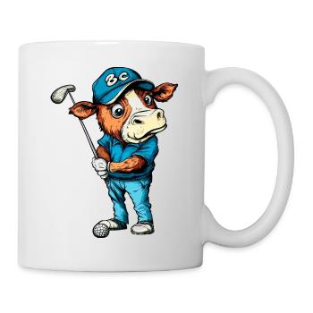 Cow Golf - Mug - white - Right