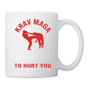 Krav Maga - Mug blanc - blanc - Droite