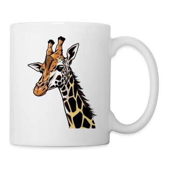 Girafe - Mug blanc - blanc - Droite